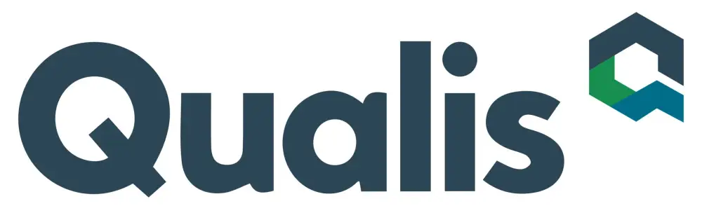 Navy Qualis logo with icon