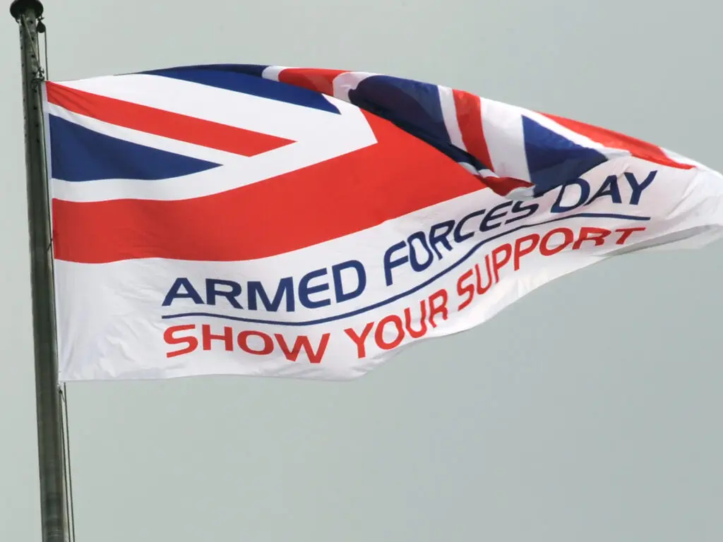 Armed Forces Day - Show your support on UK flag