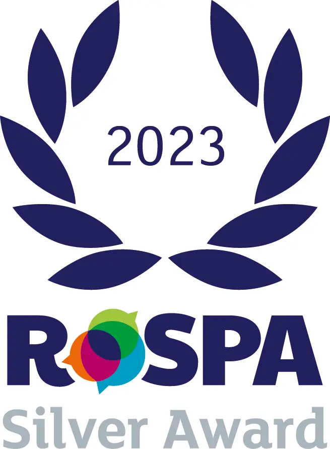 ROSPA Silver Award 2023 badge