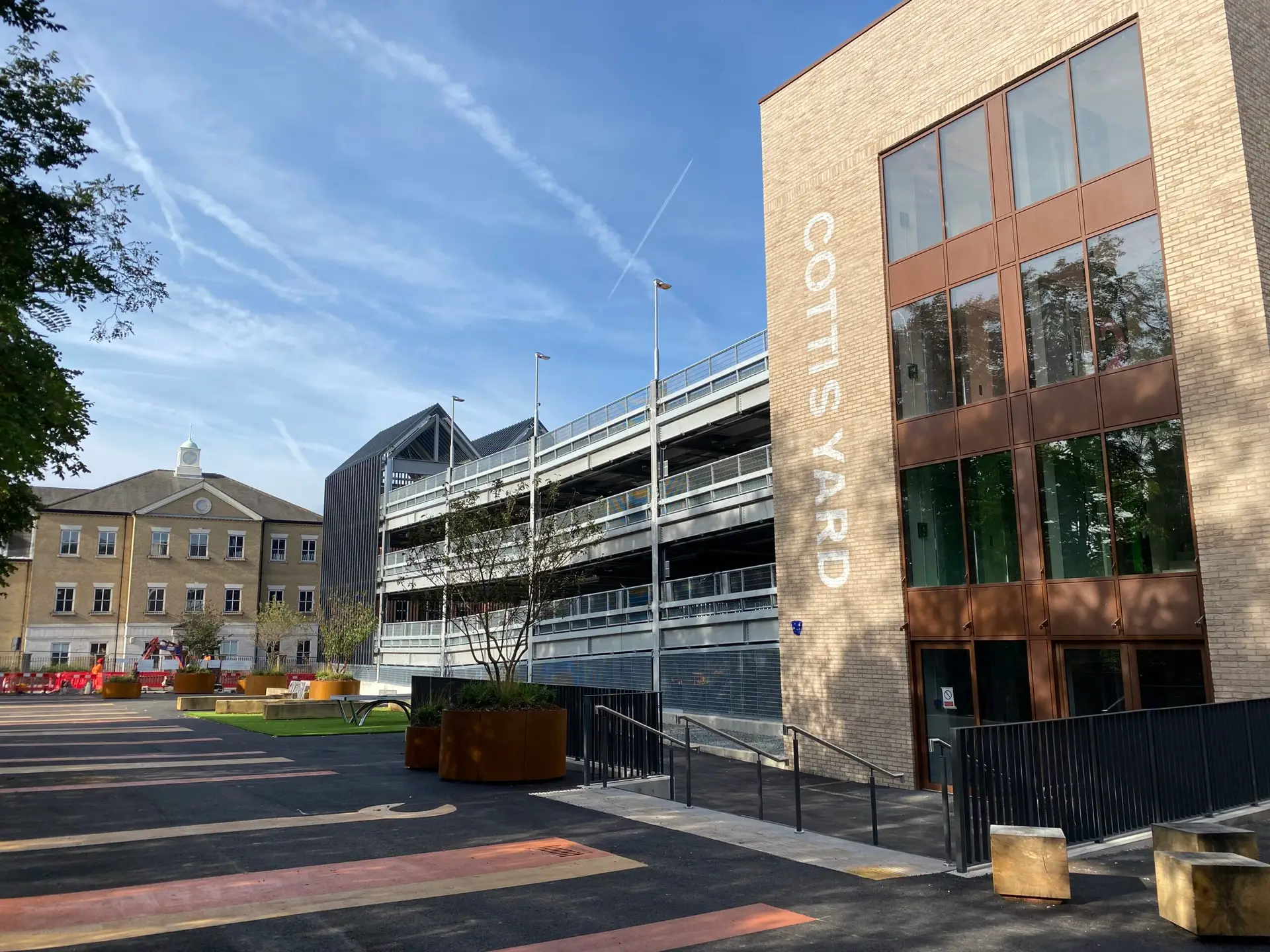 Cottis Yard car park opening Qualis